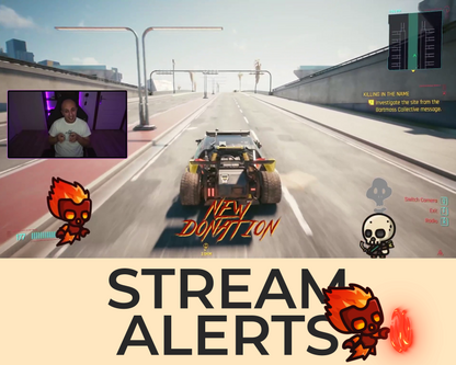 Fire Elemental Twitch Stream Alerts