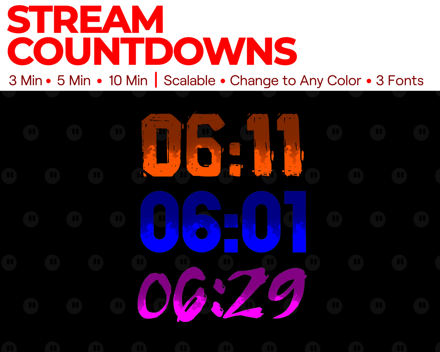 Fire Twitch Stream Countdown