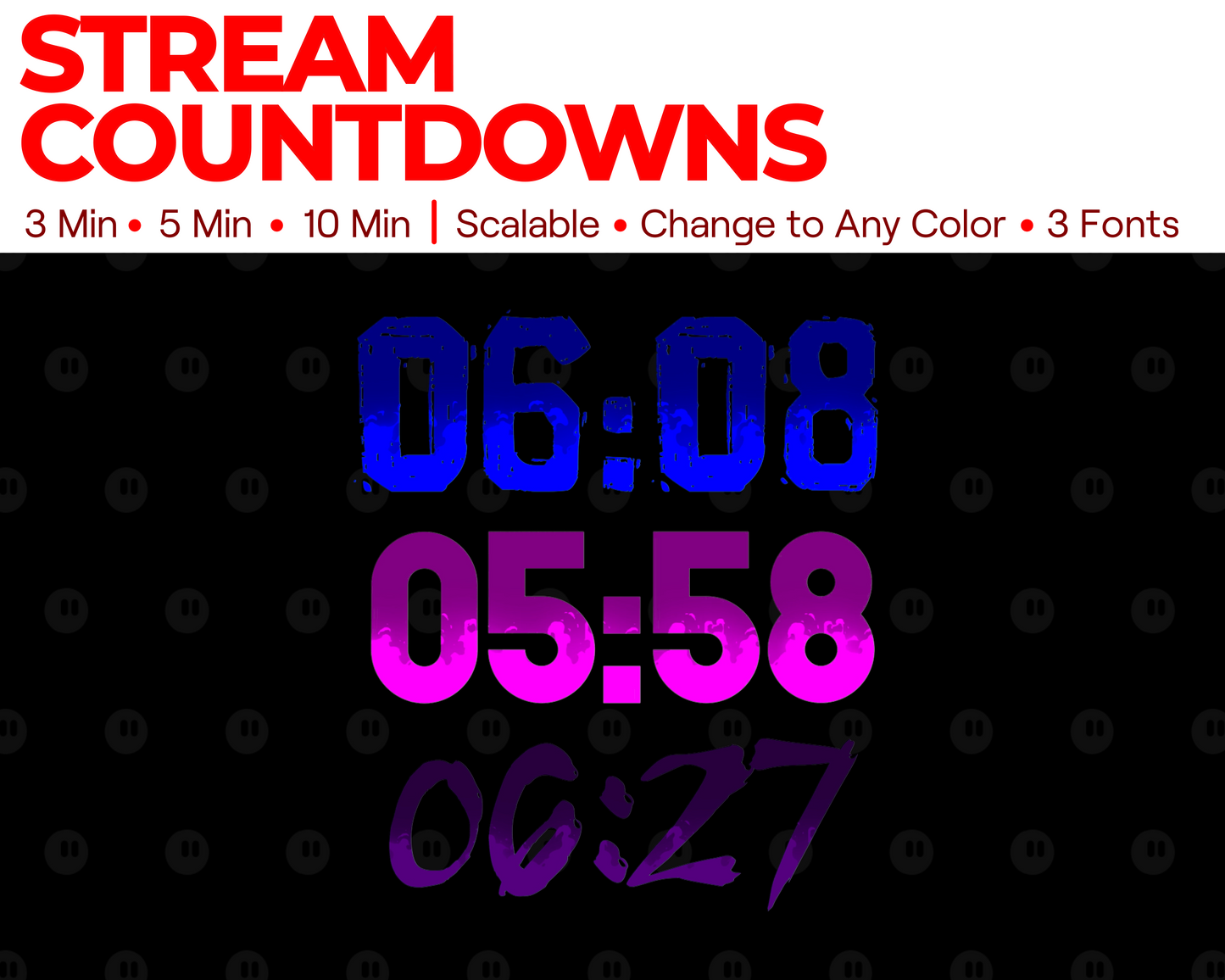 Fire Twitch Stream Countdown