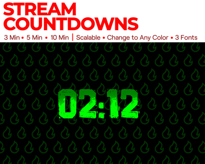 Fire Twitch Stream Countdown