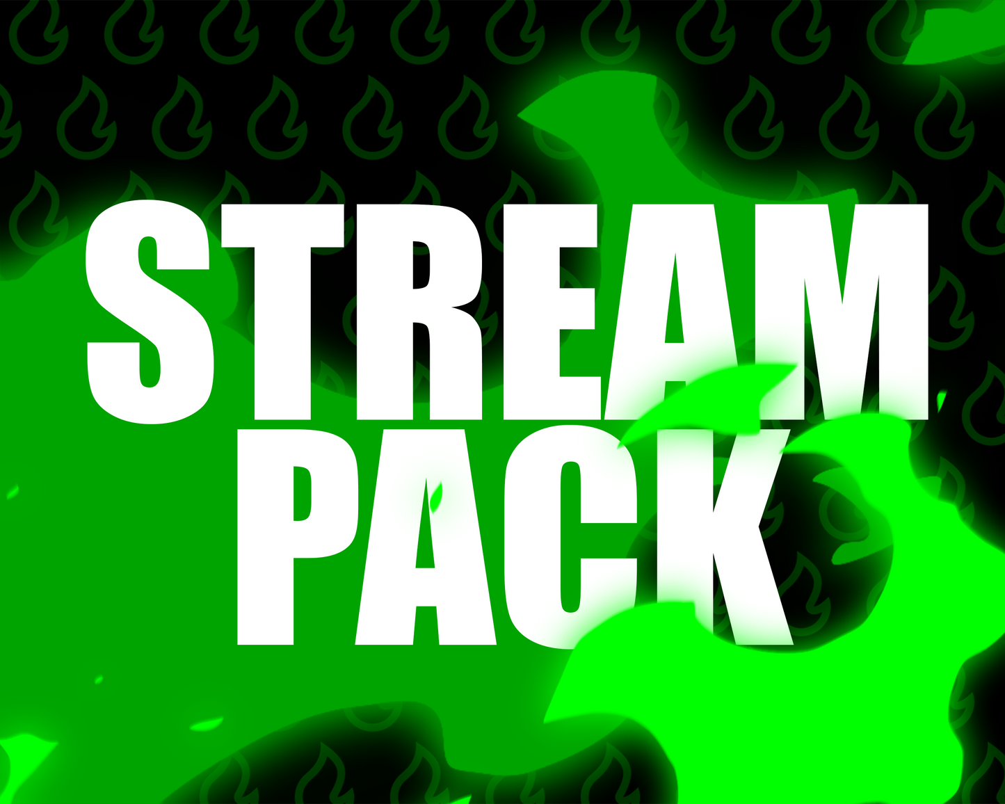 Fire Stream Pack | Fiery Streaming Bundle for Twitch | Flame Overlay for Streamers | Borders Alerts BRB Lower-Third Labels Panels Chatboxes