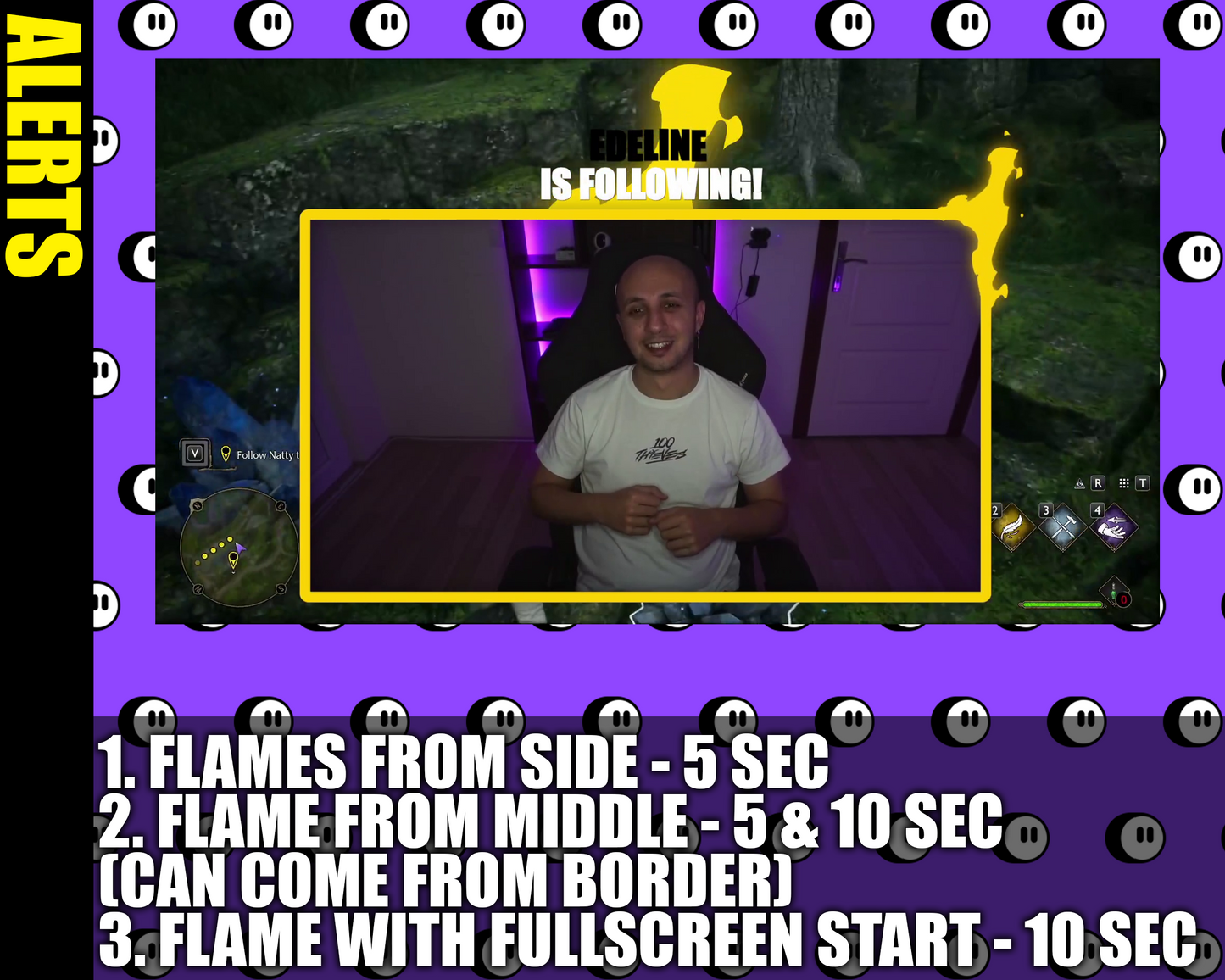 Fire Twitch Stream Overlay Pack