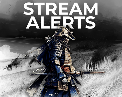 Dark Fire Samurai Pixel Stream Alerts