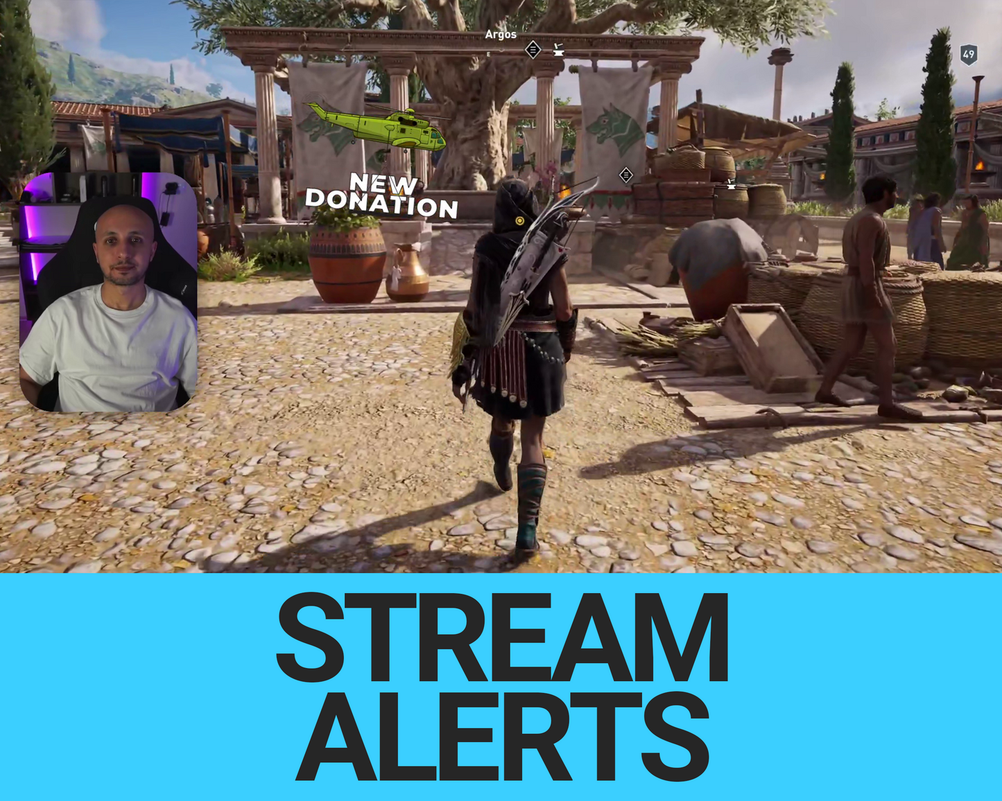 Helicopter Stream Alerts