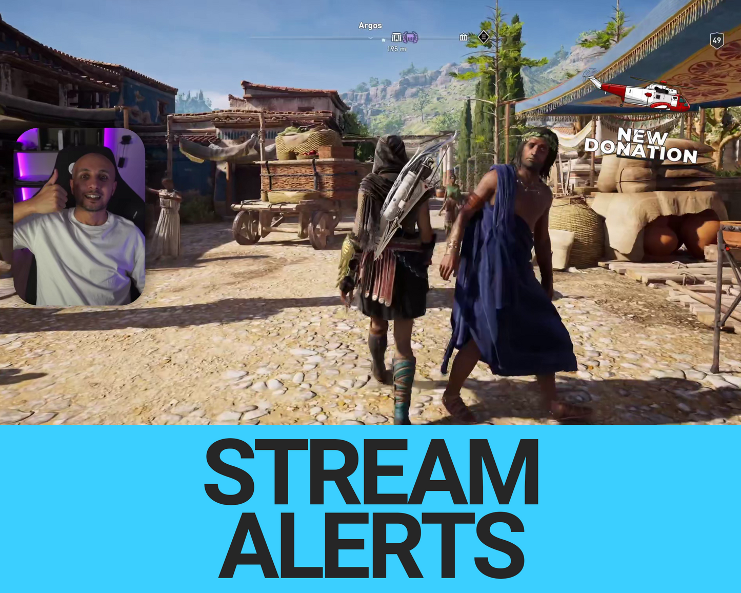 Helicopter Stream Alerts