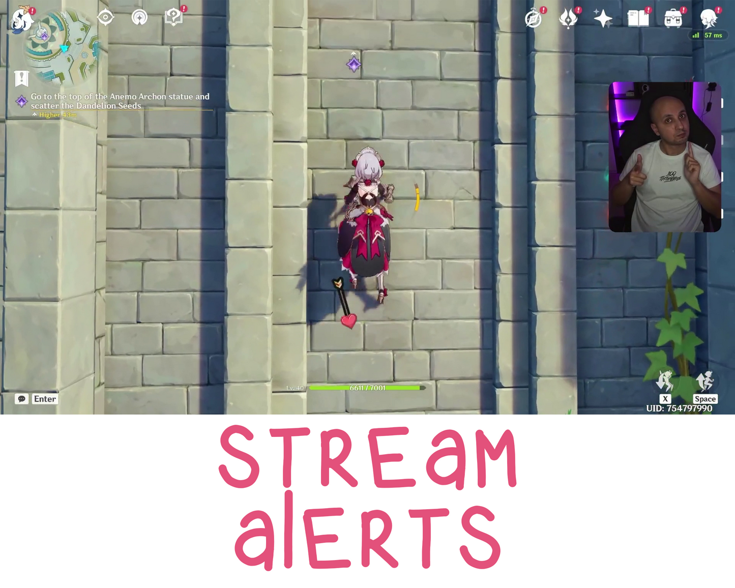 Love Arrow Twitch Stream Alerts