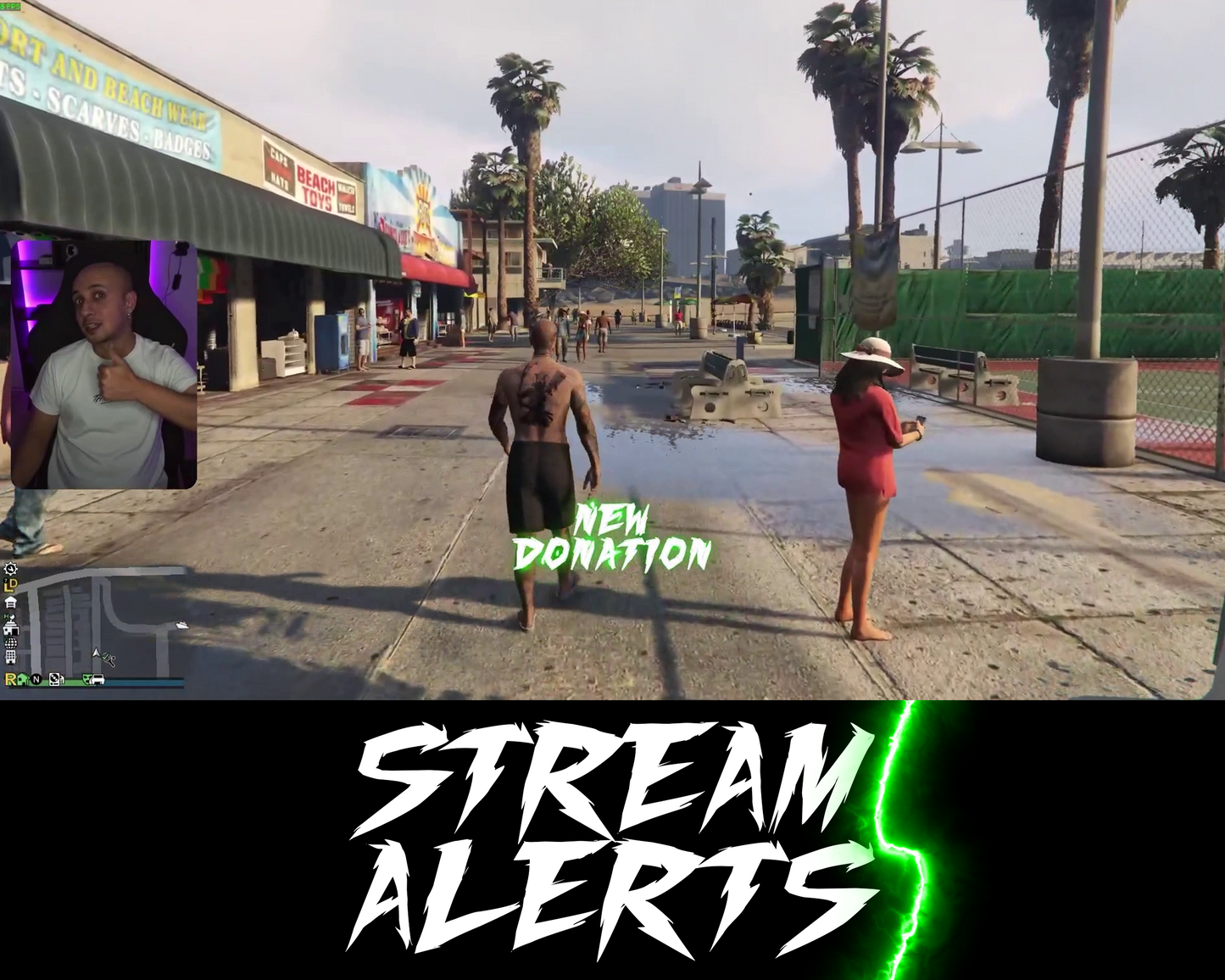 Lightning Twitch Stream Alerts