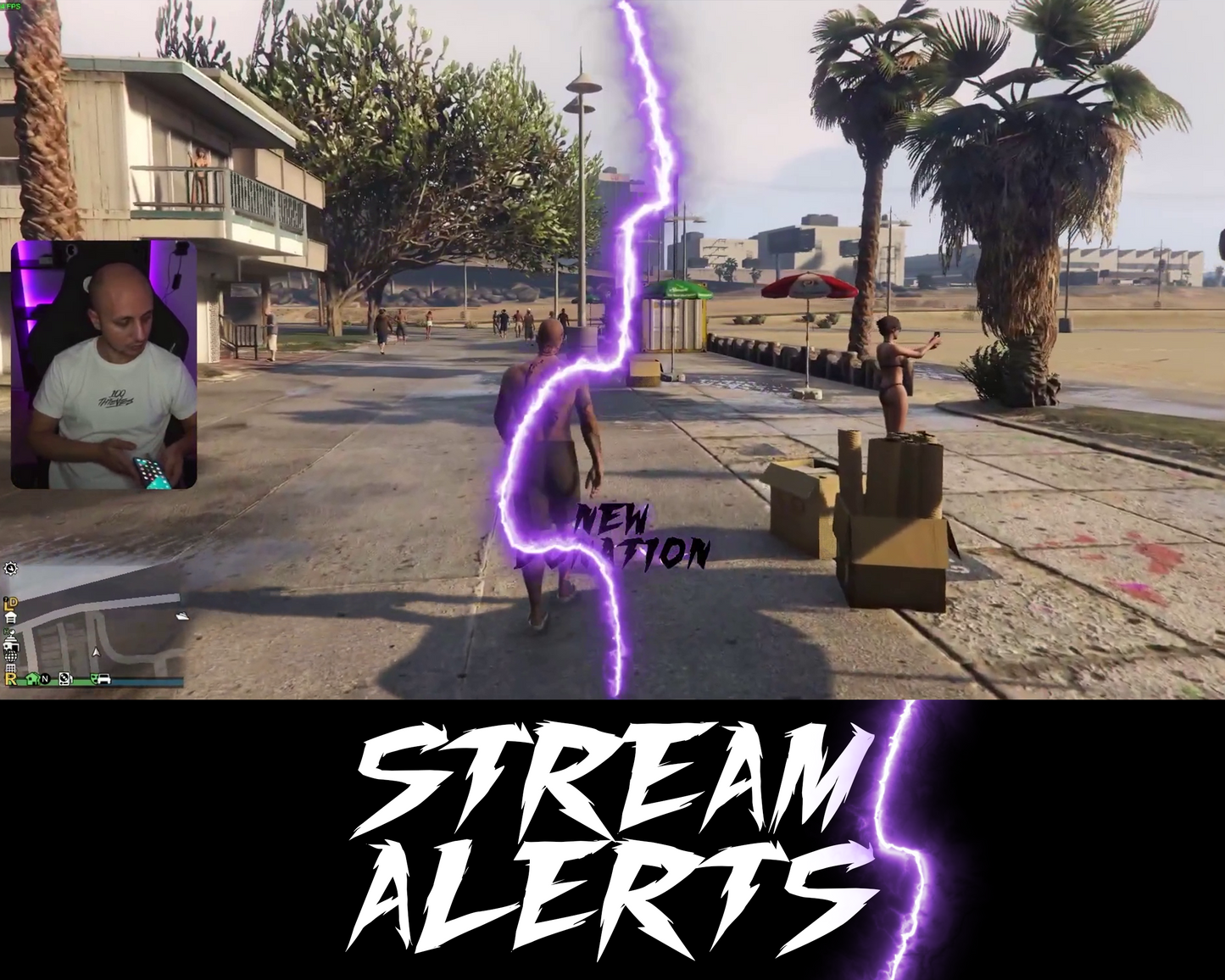 Lightning Twitch Stream Alerts