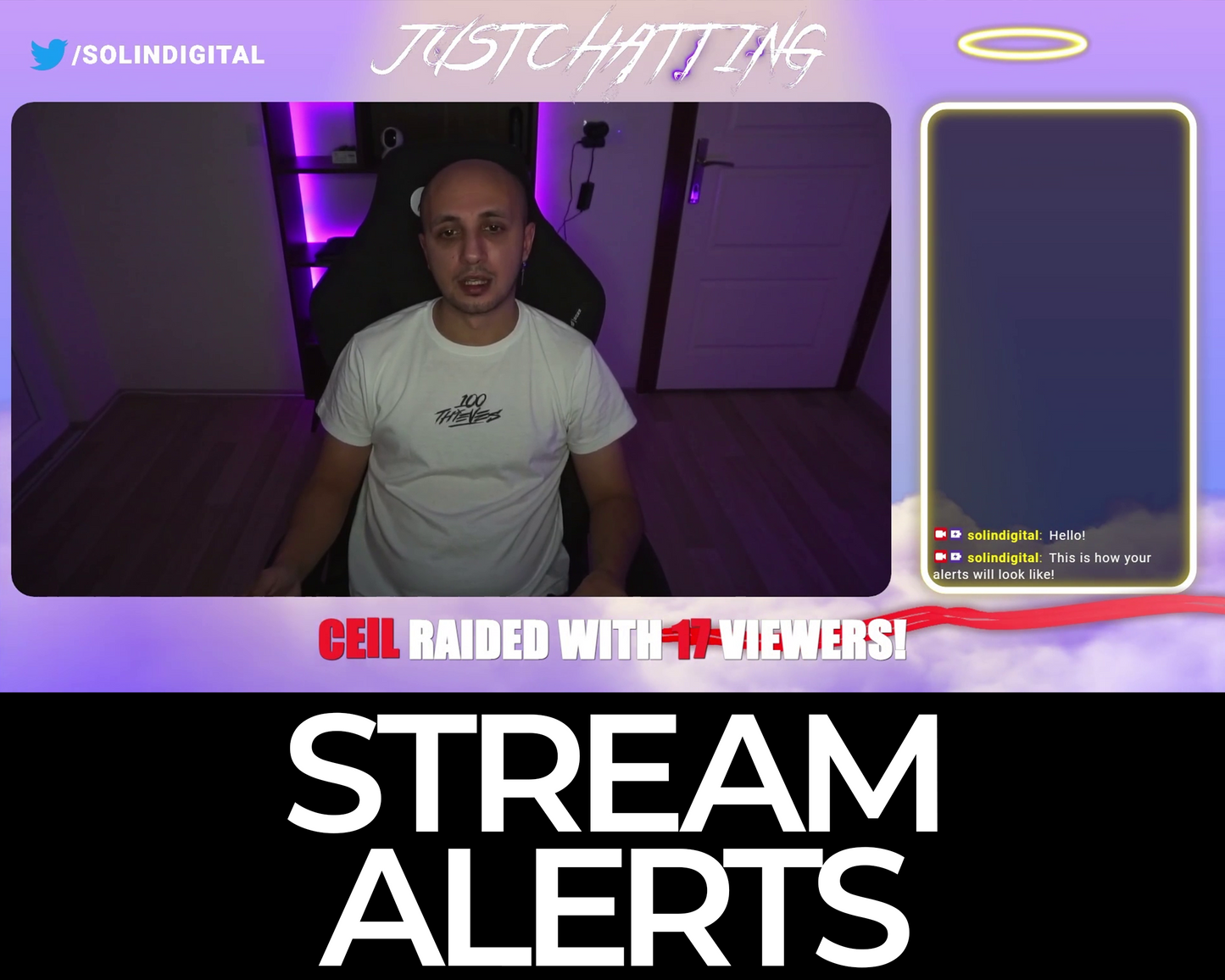 Line Twitch Stream Alerts