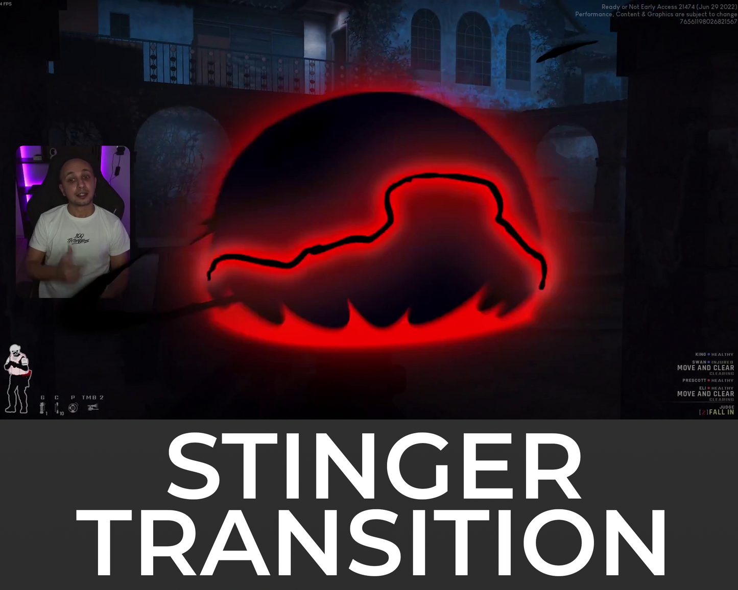 Dark Lightning Stinger Transition