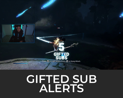 Meteor Gifted Subscriber Alerts