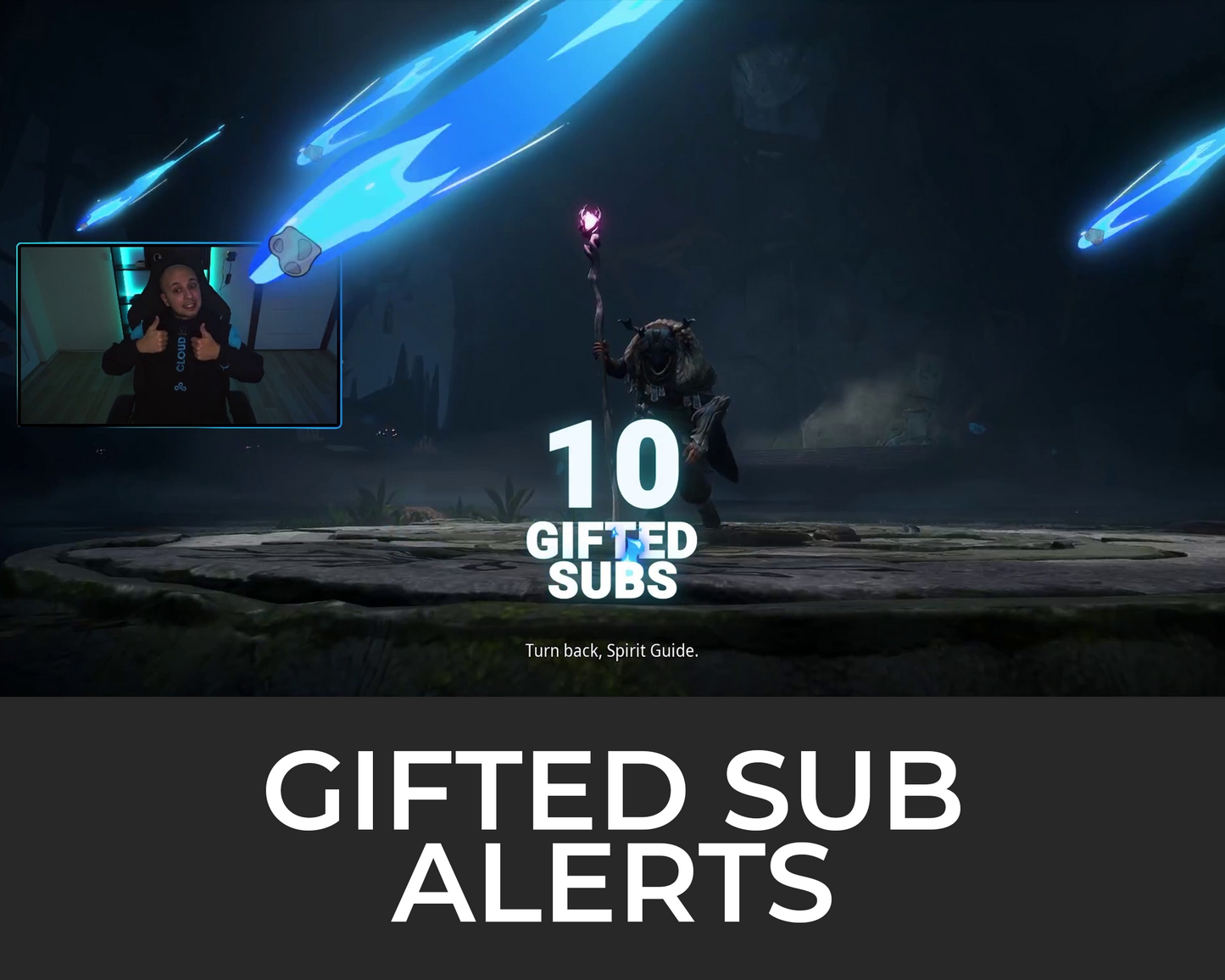 Meteor Gifted Subscriber Alerts