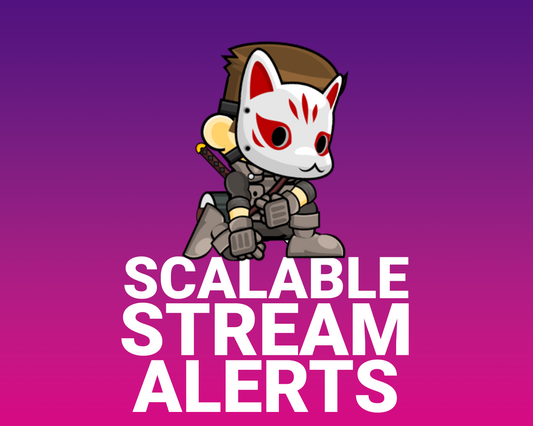 Ninja Scalable Twitch Stream Alerts