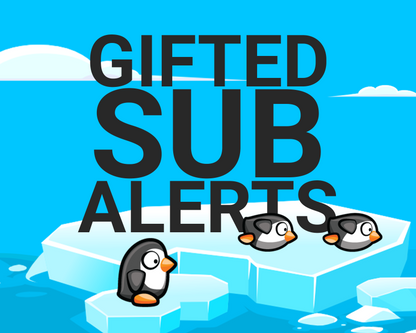 Penguins Gifted Subscriber Alerts