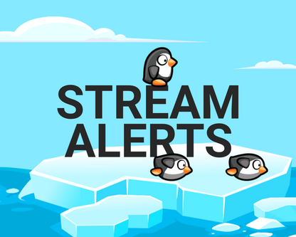 Penguins Twitch Stream Alerts
