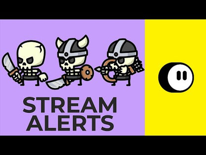 Tiny Skeletons Twitch Stream Alerts