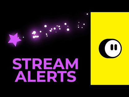 Shooting Star Twitch Stream Alerts