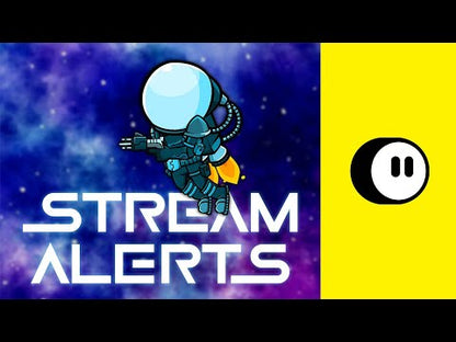 Spaceman Twitch Stream Alerts