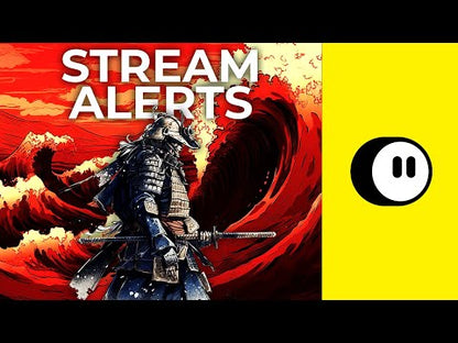 Blood Samurai Pixel Stream Alerts