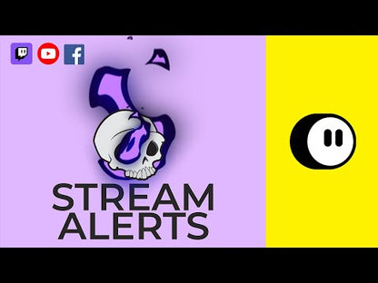 Burning Skull Twitch Stream Alerts