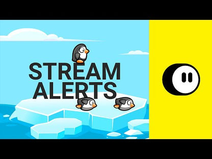 Penguins Twitch Stream Alerts