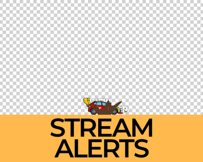 Rally Car Twitch Stream Alerts