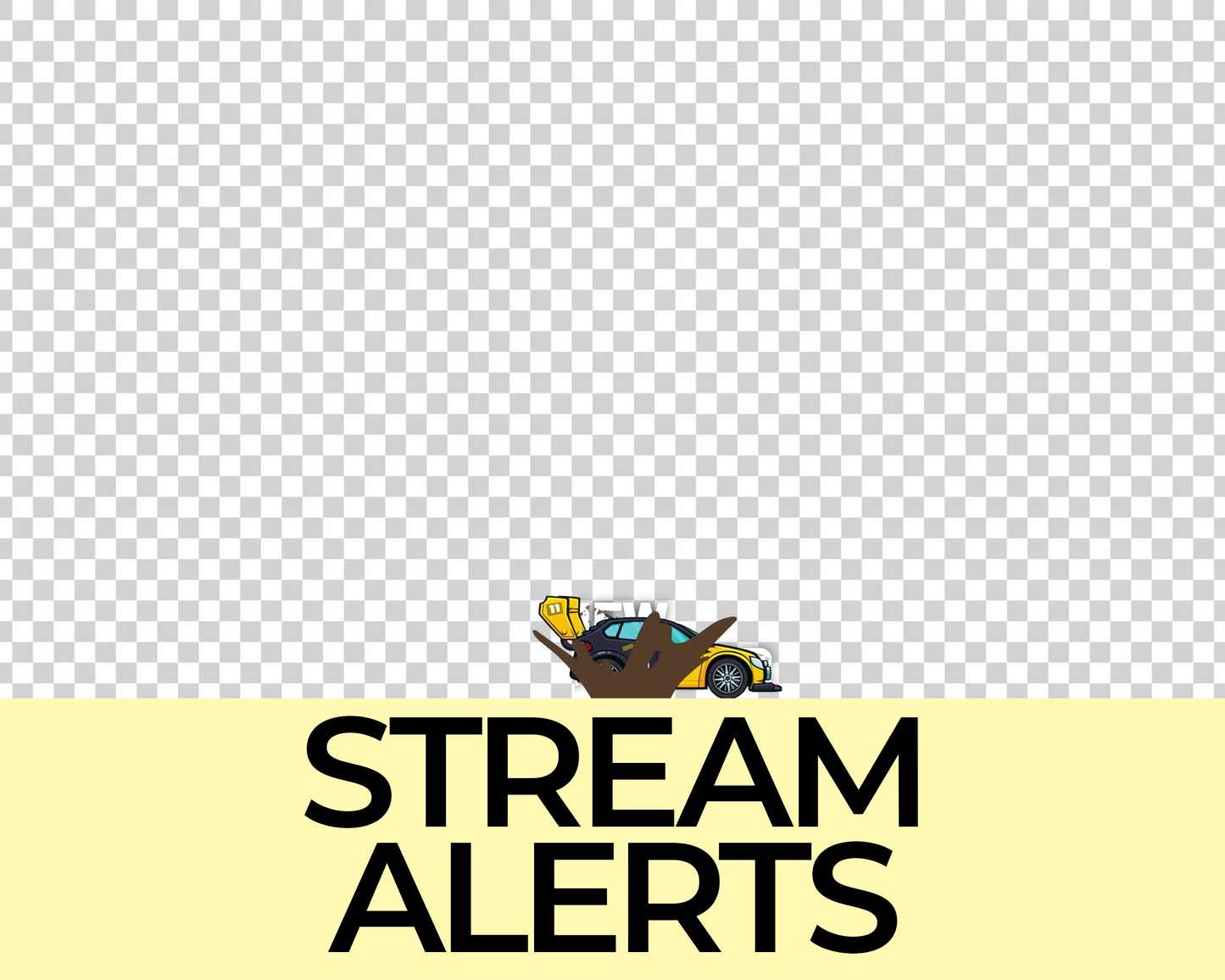 Rally Car Twitch Stream Alerts