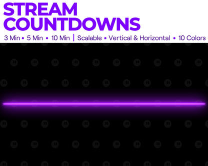 Saber Twitch Stream Countdown