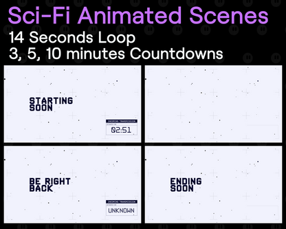 Sci-Fi Animated Scenes