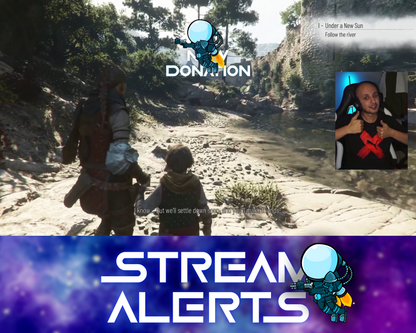 Spaceman Twitch Stream Alerts