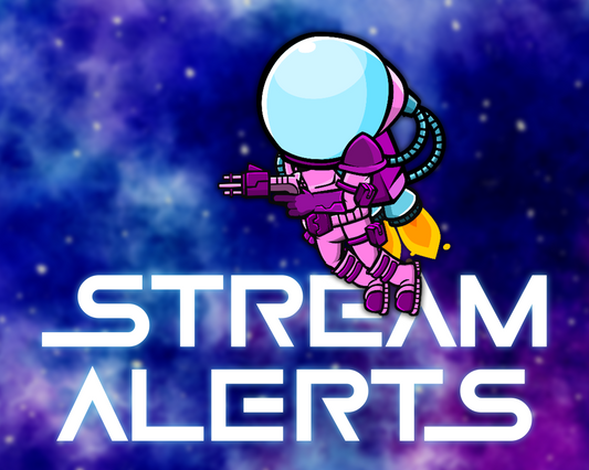 Spaceman Twitch Stream Alerts