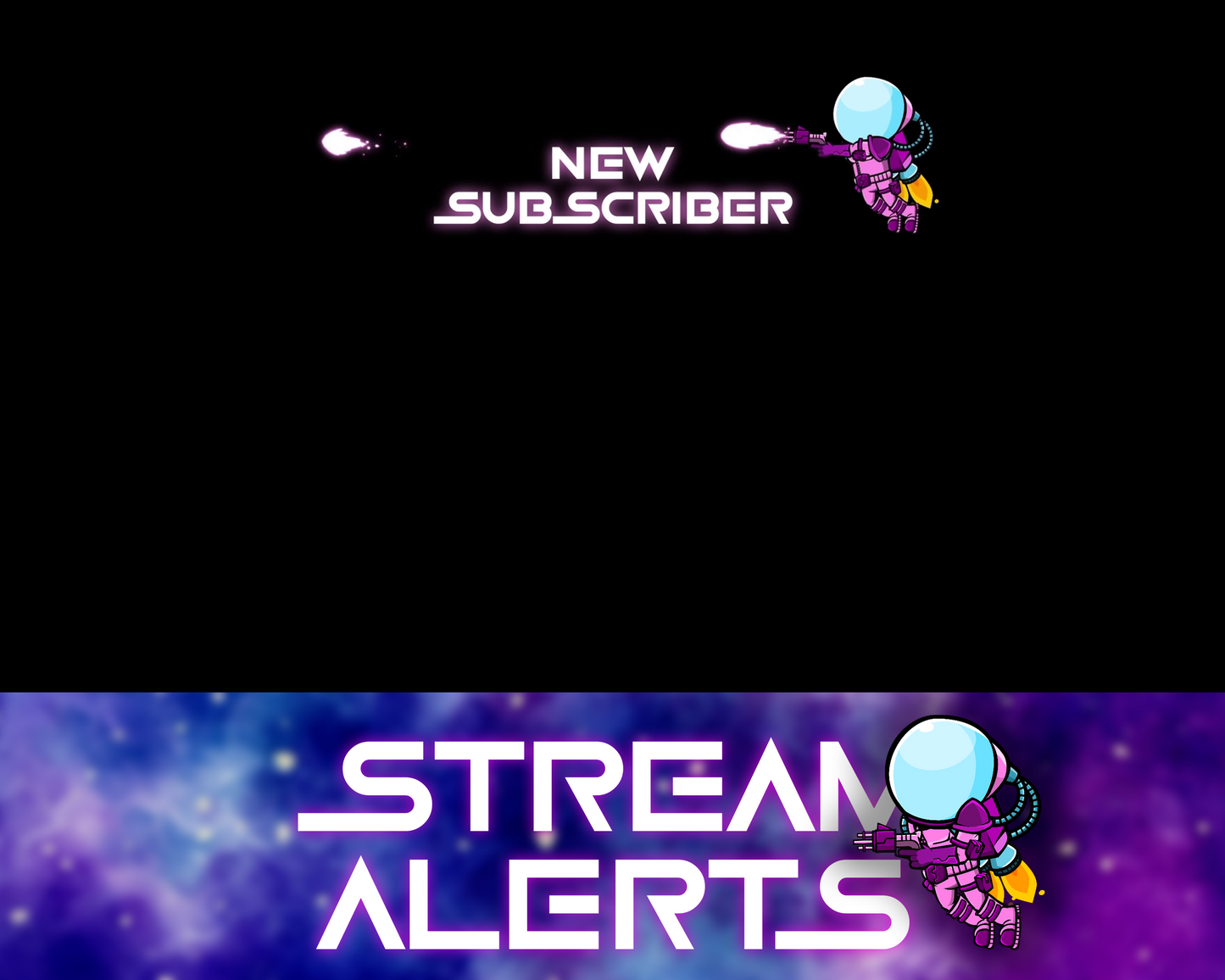 Spaceman Twitch Stream Alerts