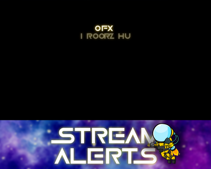 Spaceman Twitch Stream Alerts