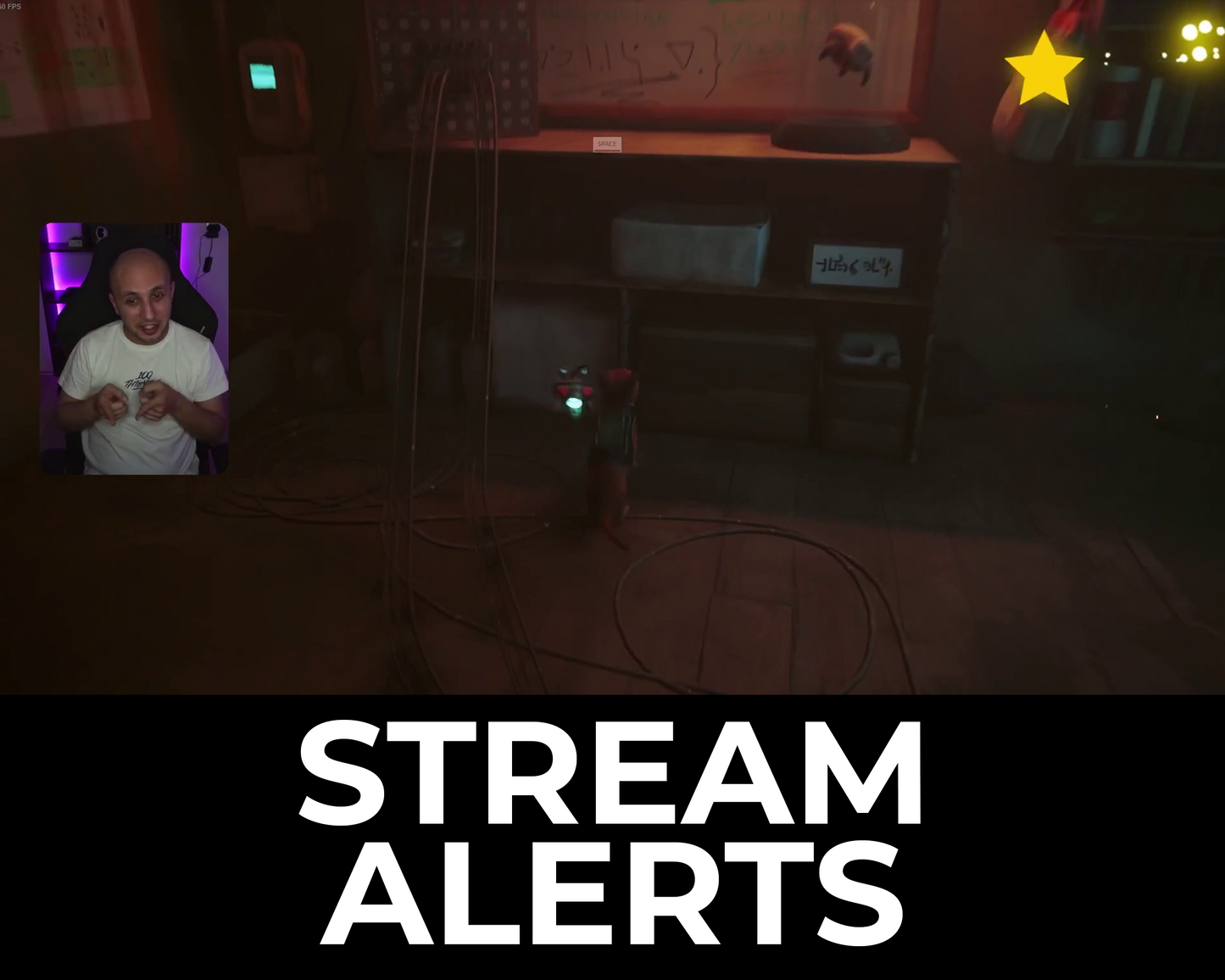 Shooting Star Twitch Stream Alerts
