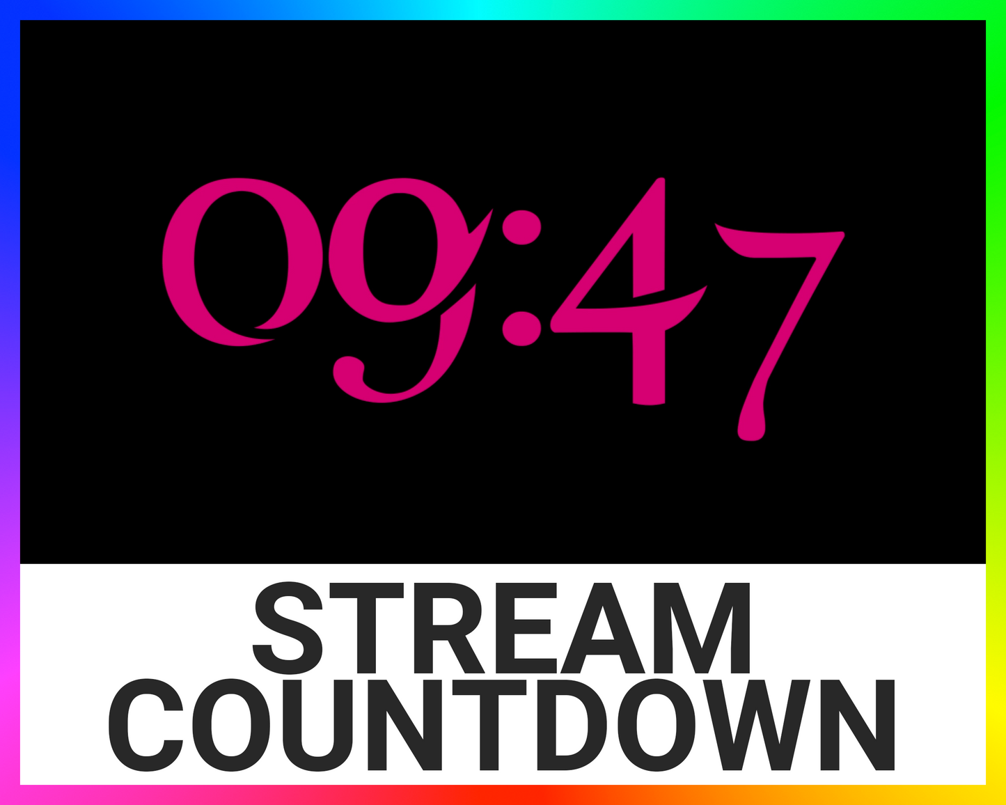 Timer Twitch Stream Countdown