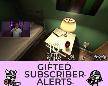 Tiny Skeletons Gifted Subscriber Alerts