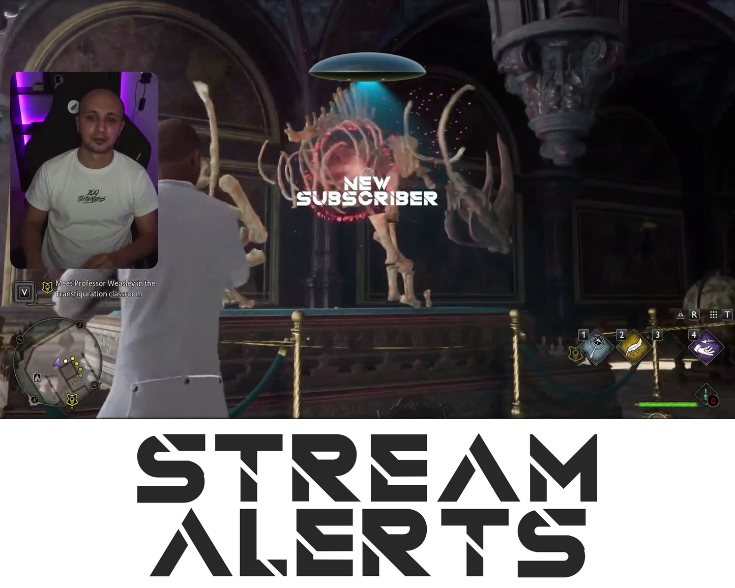 UFO Twitch Stream Alerts