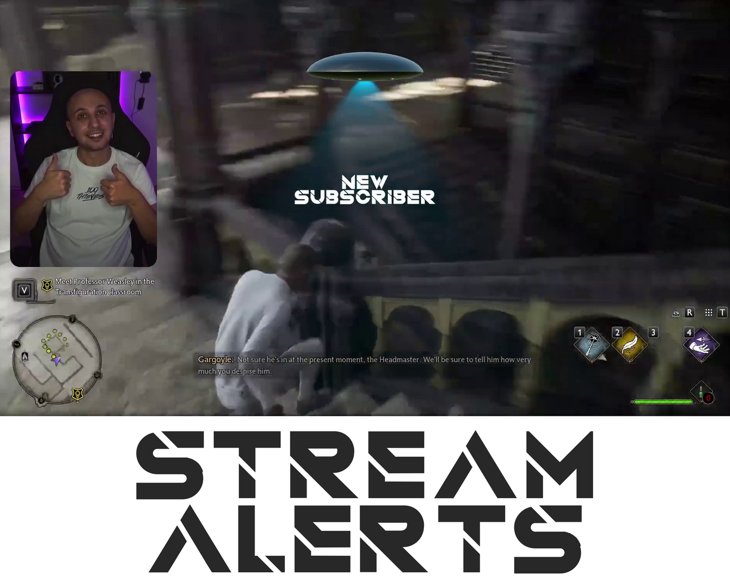 UFO Twitch Stream Alerts