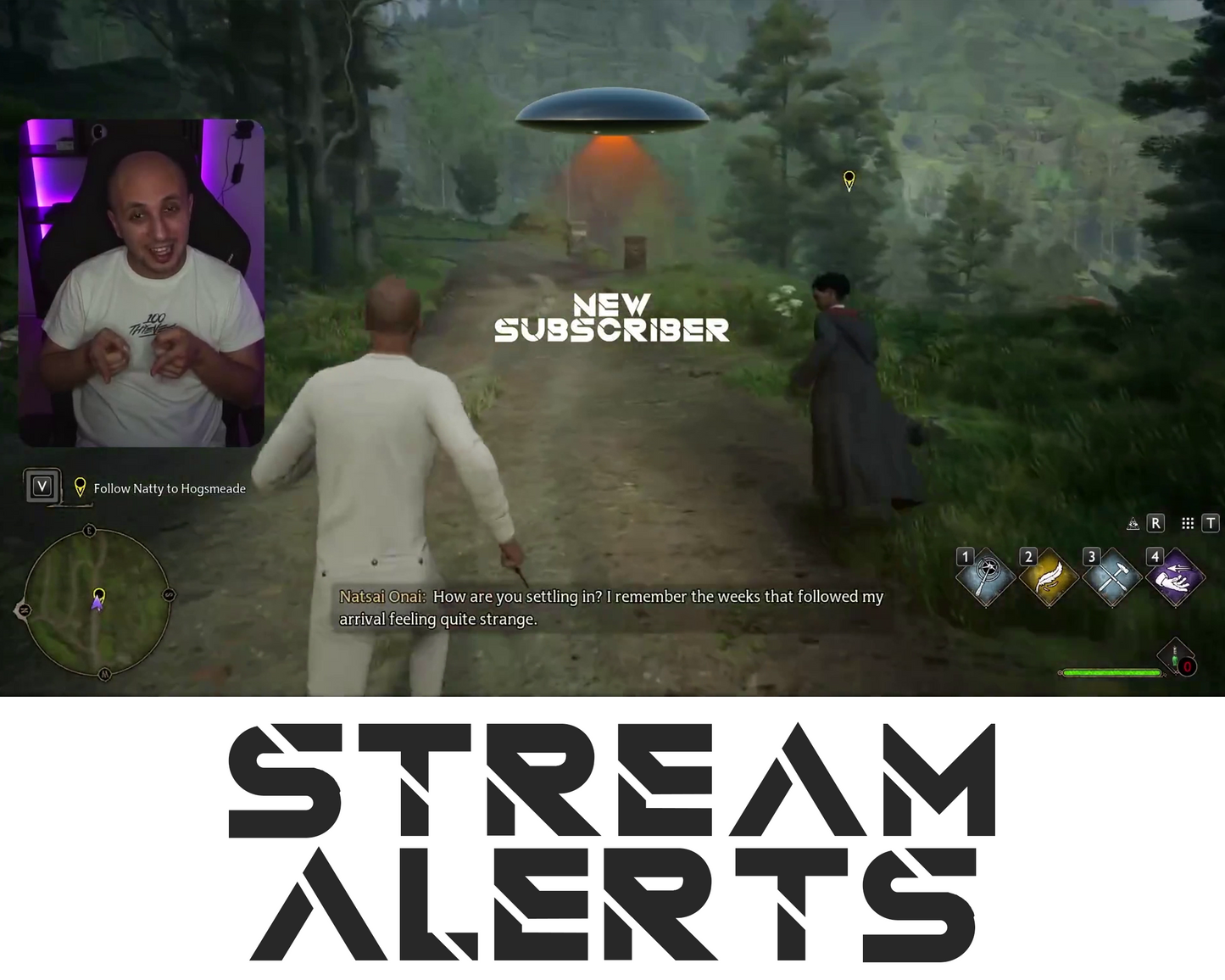 UFO Twitch Stream Alerts