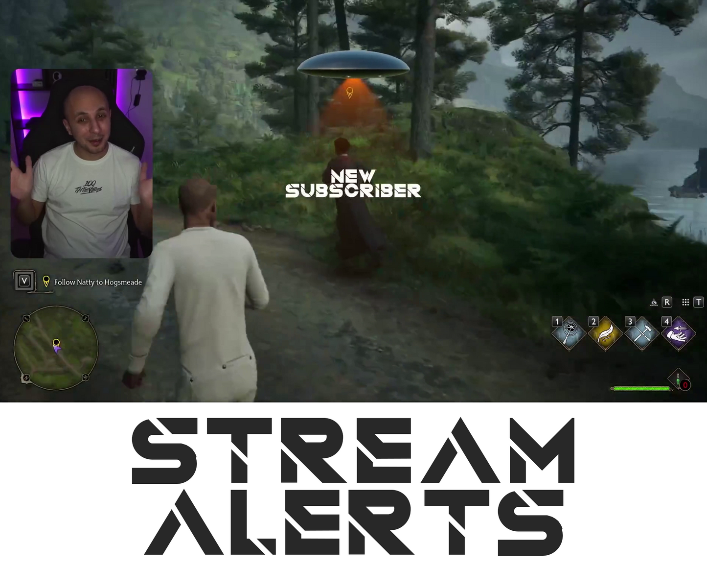 UFO Twitch Stream Alerts