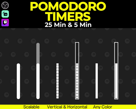 Loading Bar Pomodoro Timers