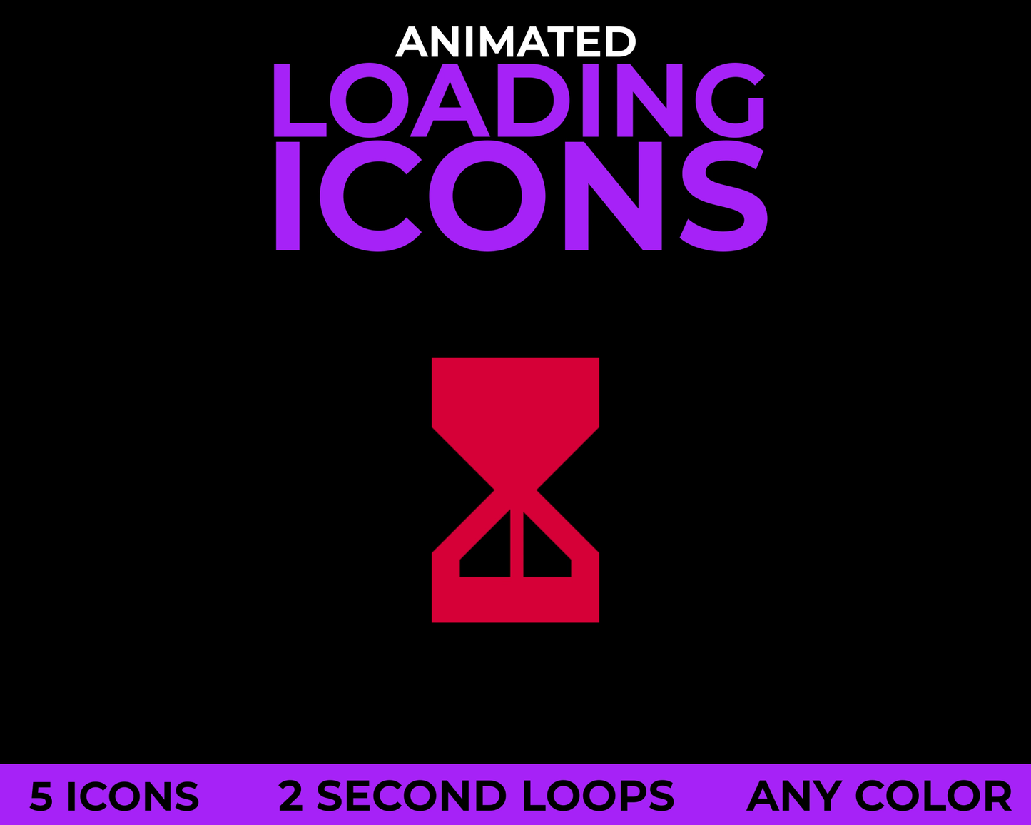 Animated Loading Icons