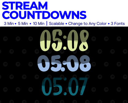 Water Twitch Stream Countdown