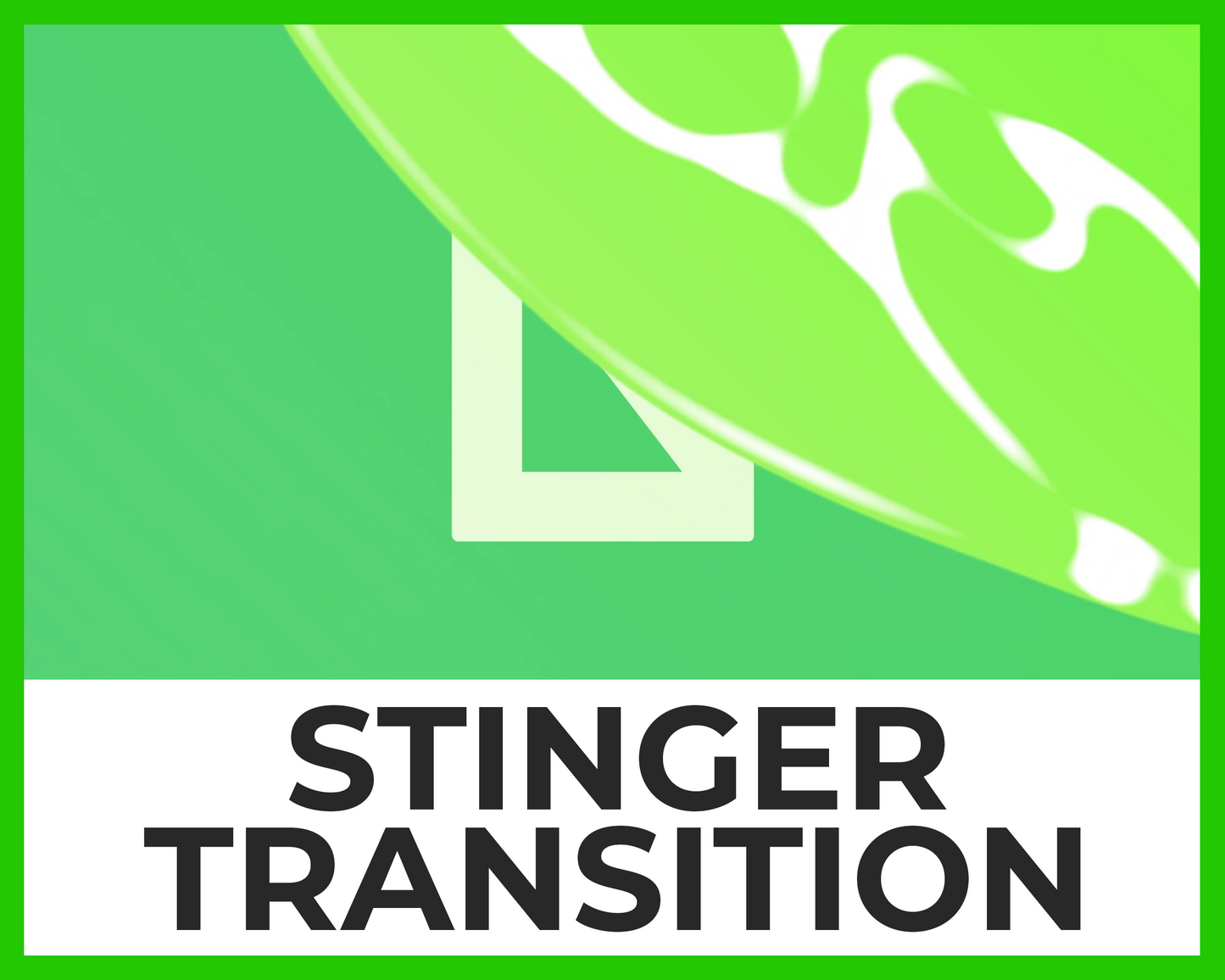 Ocean Wave Stinger Transition